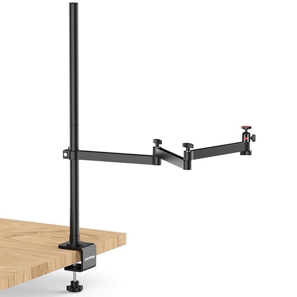 זרוע לשולחן עבודה ulanzi 2335 plat-s table streaming bracket זרוע לשולחן עבודה ulanzi 2335 plat-s table streaming bracket