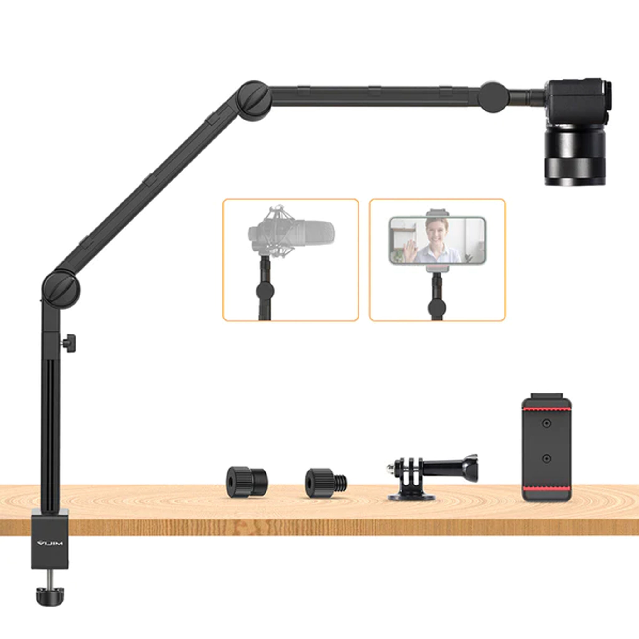 זרוע מפרקית ulanzi vijim 2806 ls24 desk boom arm זרוע מפרקית ulanzi vijim 2806 ls24 desk boom arm