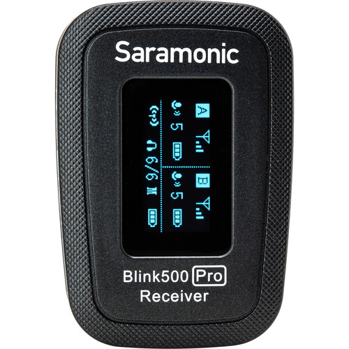 מקלט אלחוטי Saramonic Blink500 RX PRO מקלט אלחוטי Saramonic Blink500 RX PRO