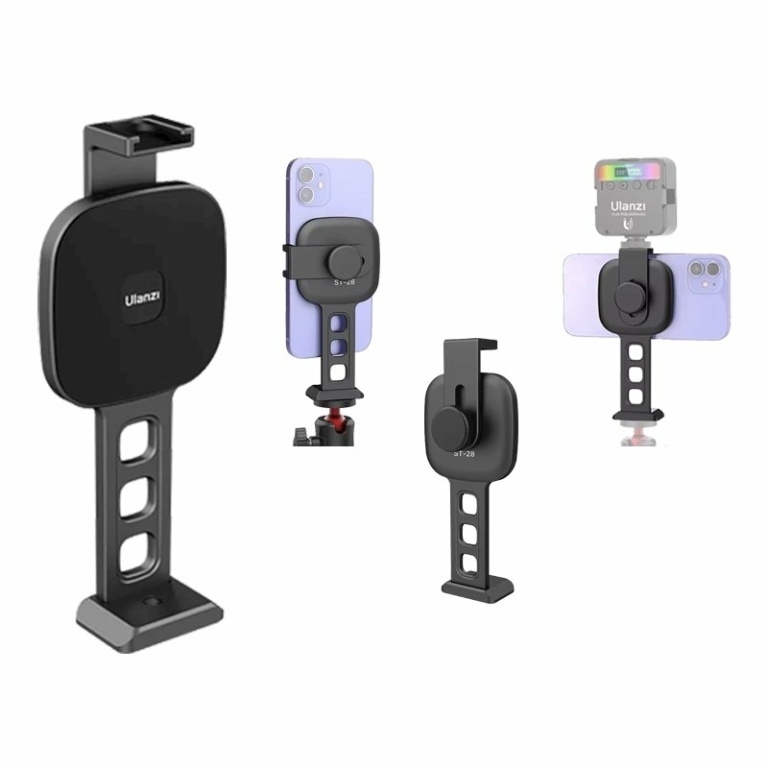 מתאם חצובה לסמארטפון Ulanzi ST-28 Magnetic Phone Bracket מתאם חצובה לסמארטפון Ulanzi ST-28 Magnetic Phone Bracket