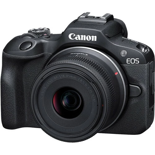 מצלמה ללא מראה Canon EOS R100 עם עדשה 18-45 מ״מ – יבואן רשמי מצלמה ללא מראה Canon EOS R100 עם עדשה 18-45 מ״מ – יבואן רשמי