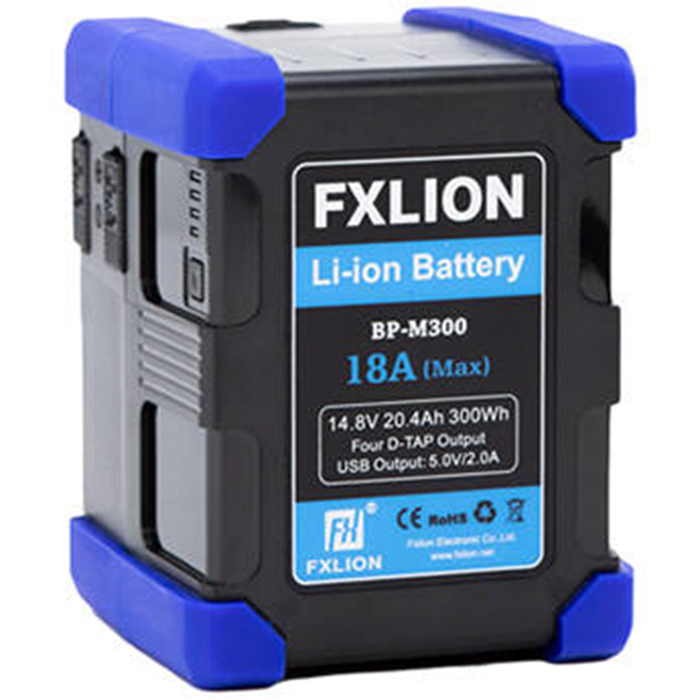 FXLION BP-M300 סוללת V-mount FXLION BP-M300 סוללת V-mount