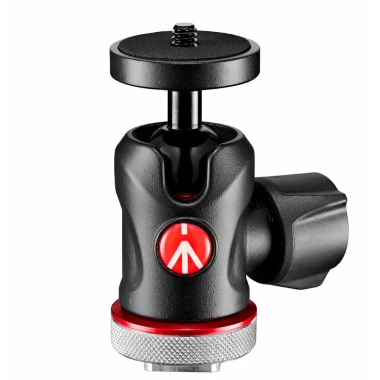 ראש כדורי קטן עם חיבור למצלמה Manfrotto MH492LCD-BH ראש כדורי קטן עם חיבור למצלמה Manfrotto MH492LCD-BH