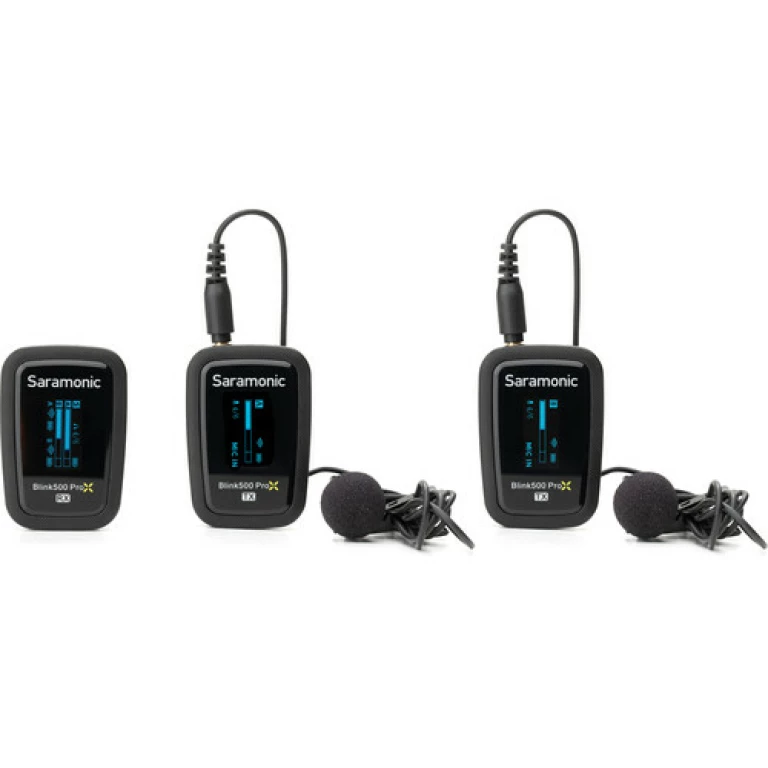ערכת משדרים ומקלט אלחוטיים Saramonic Blink500 ProX B2 ערכת משדרים ומקלט אלחוטיים Saramonic Blink500 ProX B2
