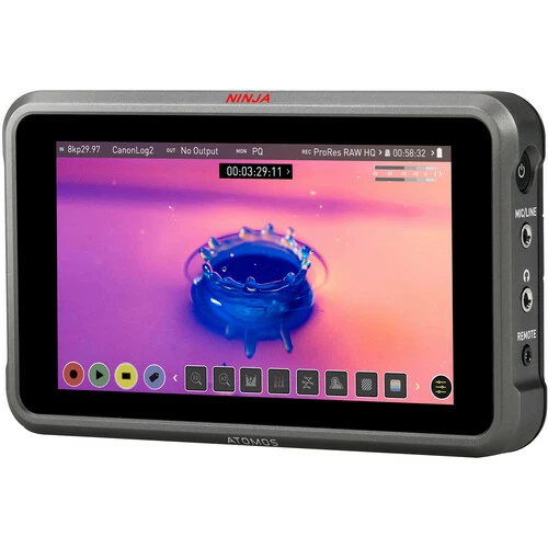 מוניטור מקליט Atomos Ninja V+ 5.2" 8K HDMI מוניטור מקליט Atomos Ninja V+ 5.2" 8K HDMI