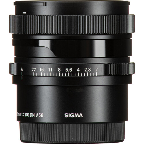 עדשה Sigma 35mm f/2 DG DN Contemporary למצלמות Sony עדשה Sigma 35mm f/2 DG DN Contemporary למצלמות Sony