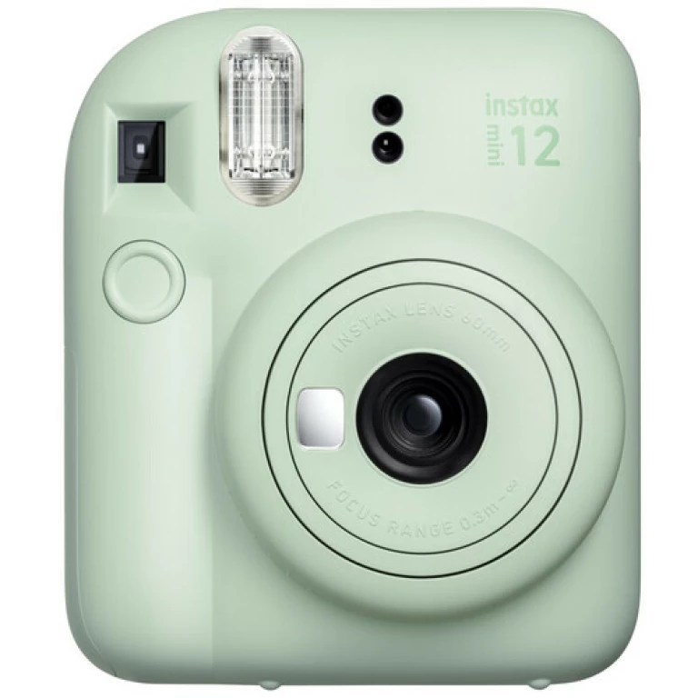 מצלמה פיתוח מיידי Fuji Instax Mini 12 ירוק נענע מצלמה פיתוח מיידי Fuji Instax Mini 12 ירוק נענע