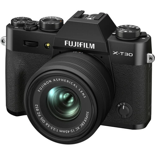 מצלמה ללא מראה Fuji X-T30 II + 15-45 שחורה יבואן רשמי מצלמה ללא מראה Fuji X-T30 II + 15-45 שחורה יבואן רשמי
