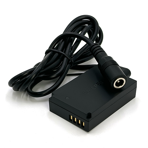 NBK DR-E12 מתאם סוללה עבור מצלמות Canon עם חיבור DC NBK DR-E12 מתאם סוללה עבור מצלמות Canon עם חיבור DC