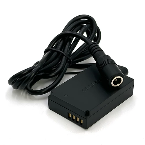 NBK DR-E12 מתאם סוללה עבור מצלמות Canon עם חיבור DC NBK DR-E12 מתאם סוללה עבור מצלמות Canon עם חיבור DC