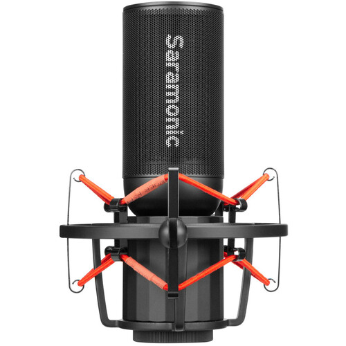 Saramonic SR-BV4 Supercardioid מיקרופון קונדנסר בעל דיאפרגמה גדולה כולל Shockmount ו-Pop Filter Saramonic SR-BV4 Supercardioid מיקרופון קונדנסר בעל דיאפרגמה גדולה כולל Shockmount ו-Pop Filter
