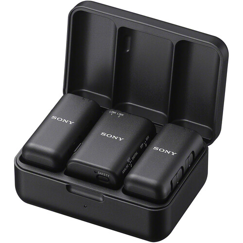 Sony ECM-W3 מערכת מיקרופון סטרימינג אלחוטית עם משדר למצלמה Sony ECM-W3 מערכת מיקרופון סטרימינג אלחוטית עם משדר למצלמה