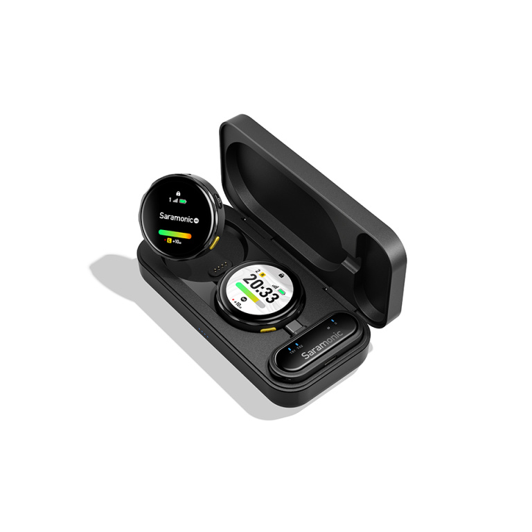 ערכת 2 משדרים מקליטים ומקלט USB-C אלחוטיים Saramonic Blink Me U2 ערכת 2 משדרים מקליטים ומקלט USB-C אלחוטיים Saramonic Blink Me U2