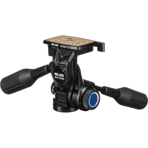 ראש תלת מימדי Slik SH-737HD לוידאו ראש תלת מימדי Slik SH-737HD לוידאו