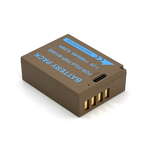 nbk tnp-w126s סוללה חליפית עבור fuji עם חיבור usb-c nbk tnp-w126s סוללה חליפית עבור fuji עם חיבור usb-c