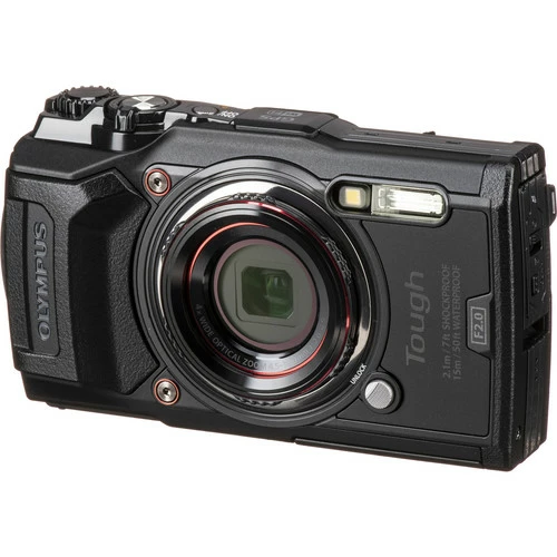 Olympus OM SYSTEM Tough TG-6 מצלמה דיגיטלית לתנאי שטח Olympus OM SYSTEM Tough TG-6 מצלמה דיגיטלית לתנאי שטח