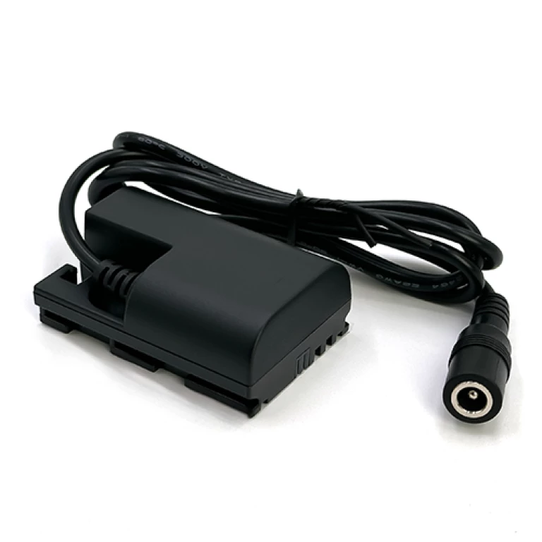 NBK DR-LPE6NH מתאם סוללה ל Canon עם חיבור DC NBK DR-LPE6NH מתאם סוללה ל Canon עם חיבור DC