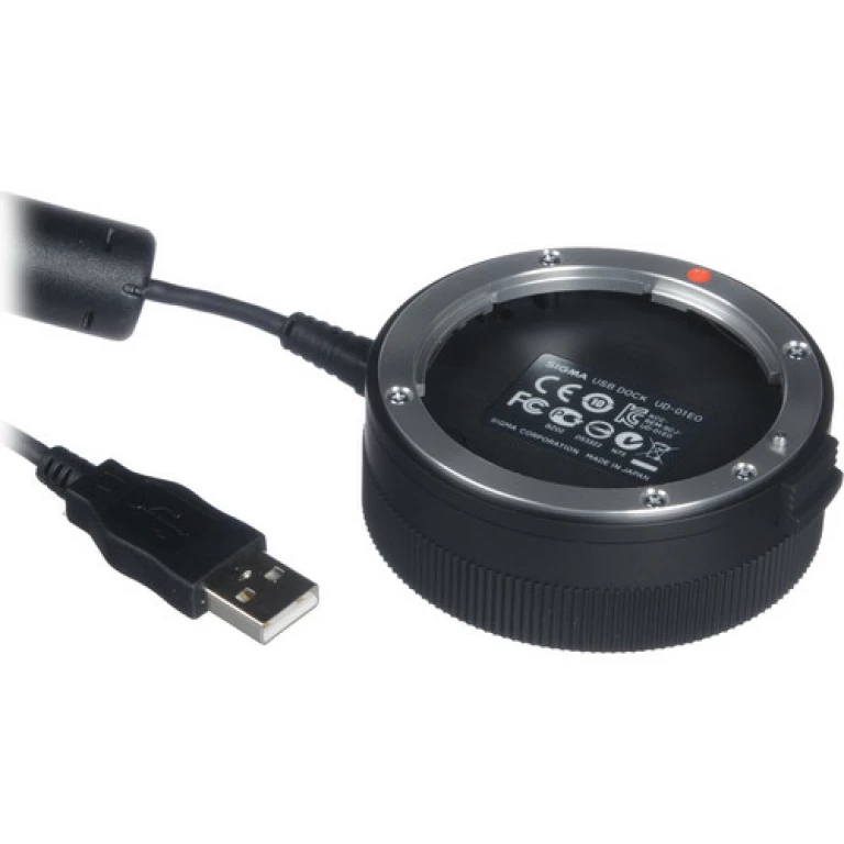 מתאם לעדכון עדשה Sigma USB Dock עבור עדשות Canon EF-Mount מתאם לעדכון עדשה Sigma USB Dock עבור עדשות Canon EF-Mount
