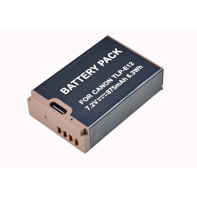 סוללה חליפית Canon lp-e12 with usb-c סוללה חליפית Canon lp-e12 with usb-c