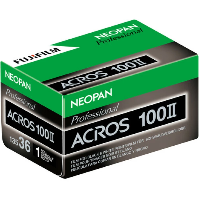 FUJIFILM Neopan 100 Acros II סרט צילום שחור/לבן 36 תמונות (פילם) FUJIFILM Neopan 100 Acros II סרט צילום שחור/לבן 36 תמונות (פילם)
