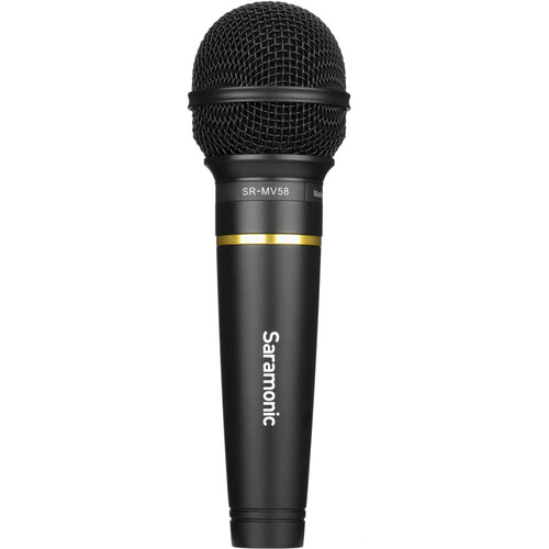מיקרופון יד דינמי Saramonic SR-MV58 Dynamic Cardioid מיקרופון יד דינמי Saramonic SR-MV58 Dynamic Cardioid