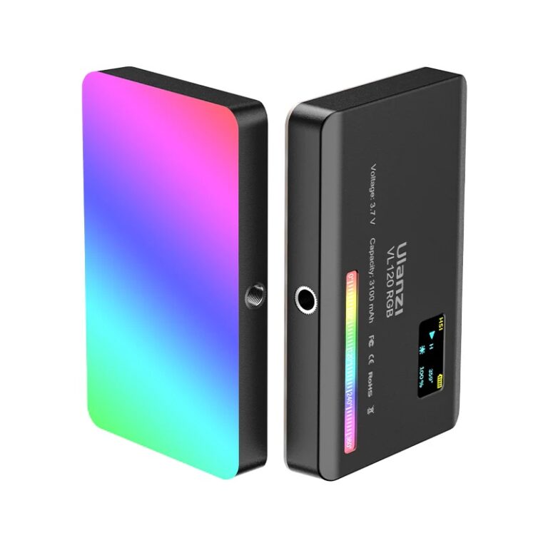 Ulanzi VL120 תאורת לד RGB Ulanzi VL120 תאורת לד RGB