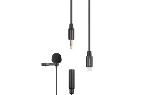 מיקרופון דש לאייפון Saramonic LavMicro U1A מיקרופון דש לאייפון Saramonic LavMicro U1A