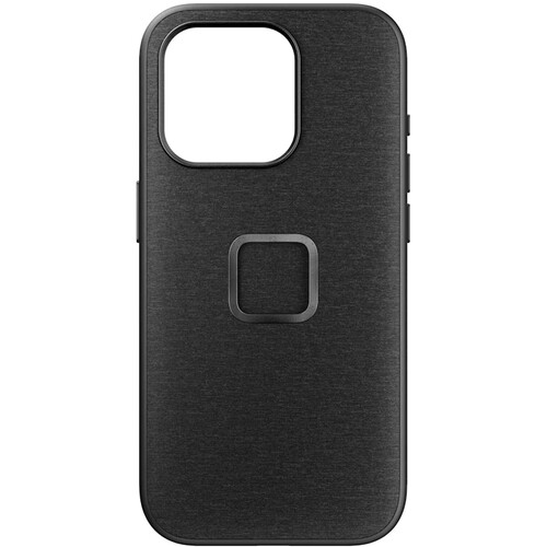 כיסוי Peak Design Everyday V2 Case For Iphone 15 Pro אפור Charcoal כיסוי Peak Design Everyday V2 Case For Iphone 15 Pro אפור Charcoal