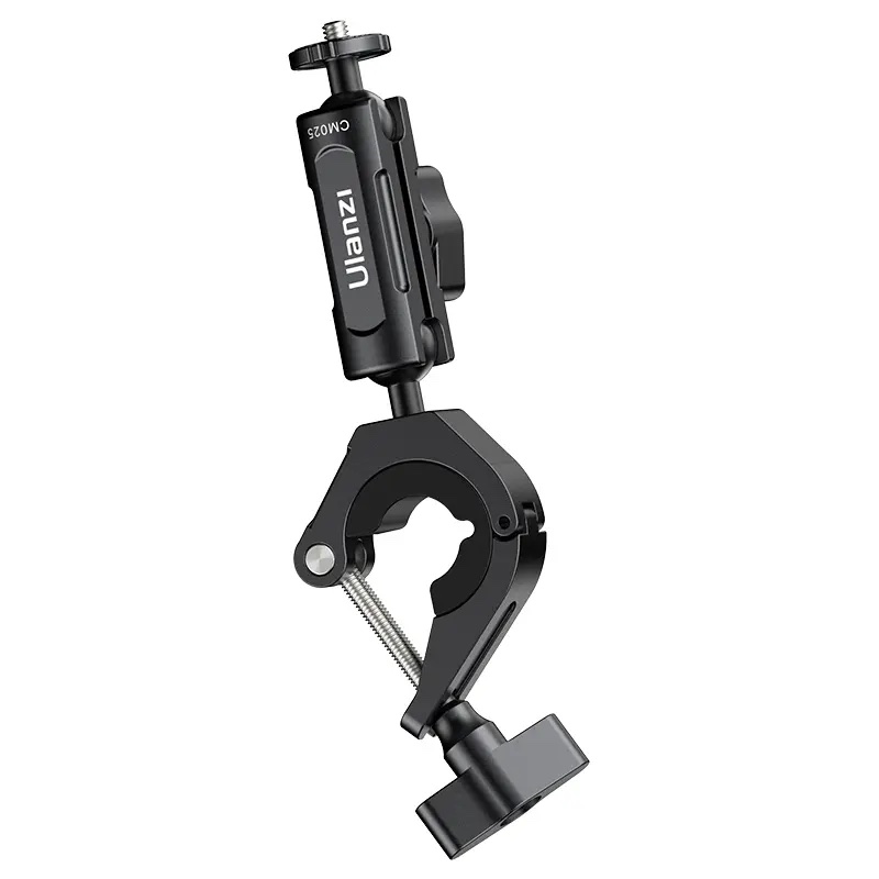 תושבת קלמפ לכידון אופניים/אופנוע Ulanzi Bike/Motorcycle Handlebar Clamp Mount למצלמות GoPro/Insta360 תושבת קלמפ לכידון אופניים/אופנוע Ulanzi Bike/Motorcycle Handlebar Clamp Mount למצלמות GoPro/Insta360