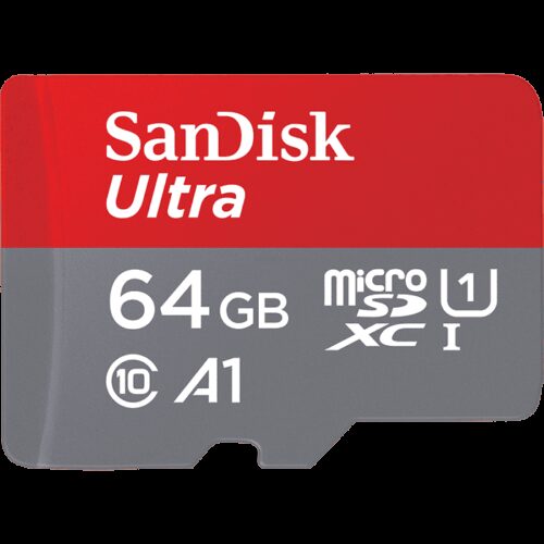 כרטיס זיכרון SANDISK ULTRA microSD UHS-I CARD 64GB כרטיס זיכרון SANDISK ULTRA microSD UHS-I CARD 64GB