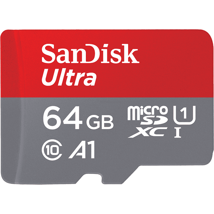 כרטיס זיכרון SANDISK ULTRA microSD UHS-I CARD 64GB כרטיס זיכרון SANDISK ULTRA microSD UHS-I CARD 64GB