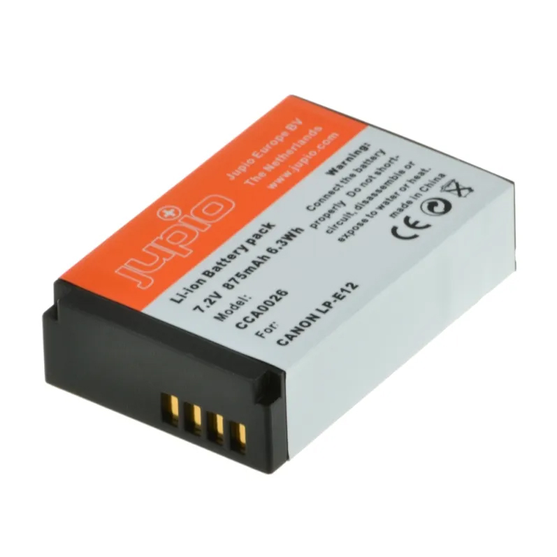 סוללה חליפית לקנון Jupio LP-E12 סוללה חליפית לקנון Jupio LP-E12