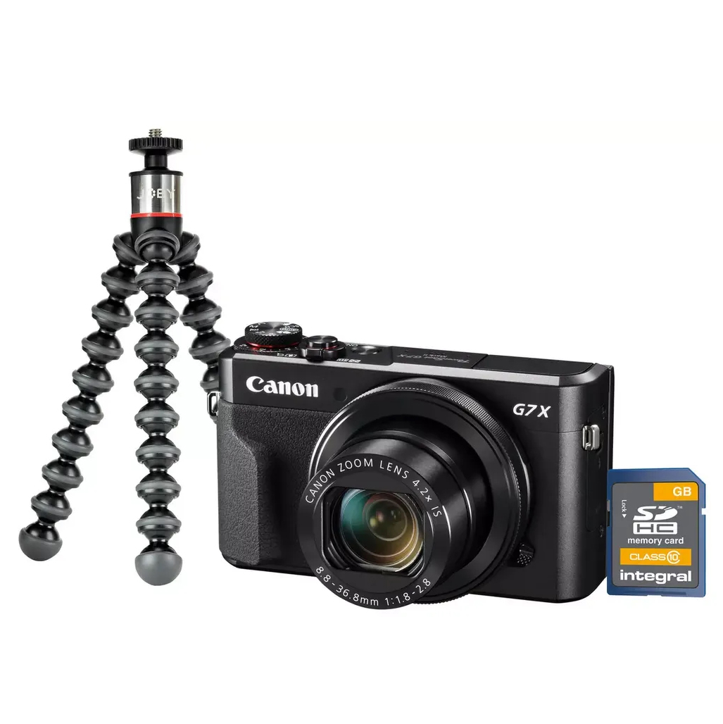 קיט ולוגר מצלמה קומפקטית Canon PowerShot G7 X Mark II – יבואן רשמי קיט ולוגר מצלמה קומפקטית Canon PowerShot G7 X Mark II – יבואן רשמי