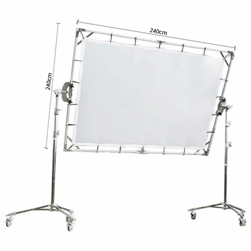 ערכת פאנל ריכוך עם חצובות על גלגלים Ultrablitz FSF-2424F Flag Panel 2.4×2.4 ערכת פאנל ריכוך עם חצובות על גלגלים Ultrablitz FSF-2424F Flag Panel 2.4×2.4