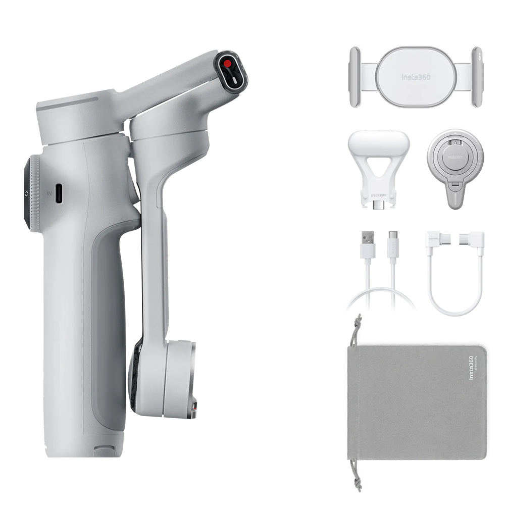 גימבל מייצב לסמארטפון Insta360 Flow 2 Pro Creator Kit (אפור) גימבל מייצב לסמארטפון Insta360 Flow 2 Pro Creator Kit (אפור)