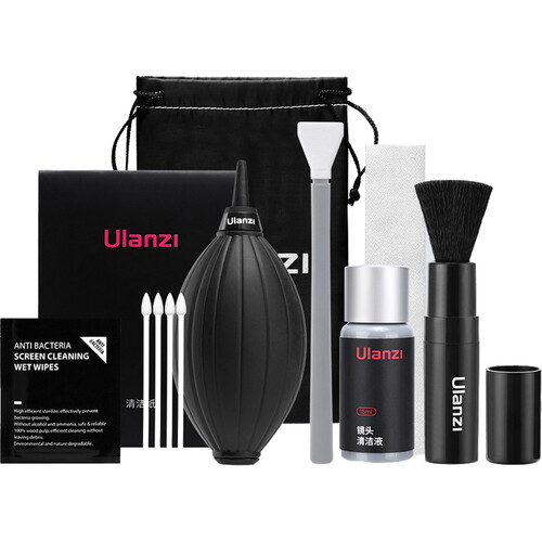 ערכת ניקוי Ulanzi 9-in-1 camera cleaning kit 3173 לחיישן קרופ ערכת ניקוי Ulanzi 9-in-1 camera cleaning kit 3173 לחיישן קרופ