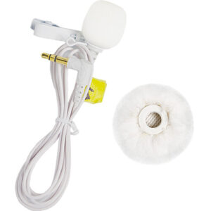 Hollyland LARK MAX HL-OLM03 Omnidirectional מיקרופון דש (לבן) Hollyland LARK MAX HL-OLM03 Omnidirectional מיקרופון דש (לבן)