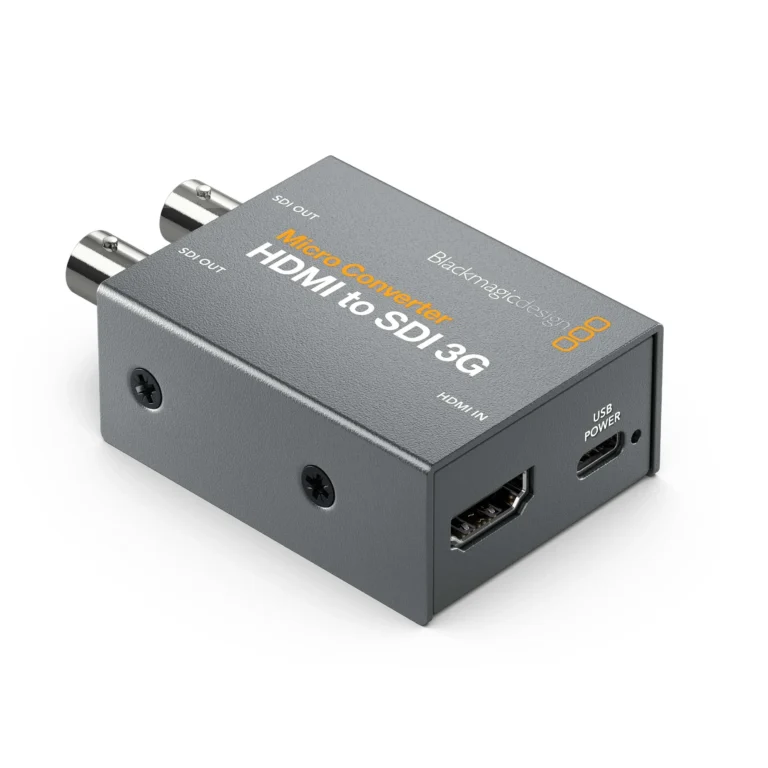 Blackmagic Design Micro Converter HDMI to SDI 3G – ממיר HDMI ל-SDI עם ספק כוח Blackmagic Design Micro Converter HDMI to SDI 3G – ממיר HDMI ל-SDI עם ספק כוח