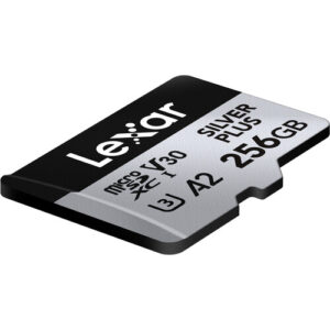 כרטיס זיכרון Lexar Professional Silver Plus MicroSDXC – נפח 256GB