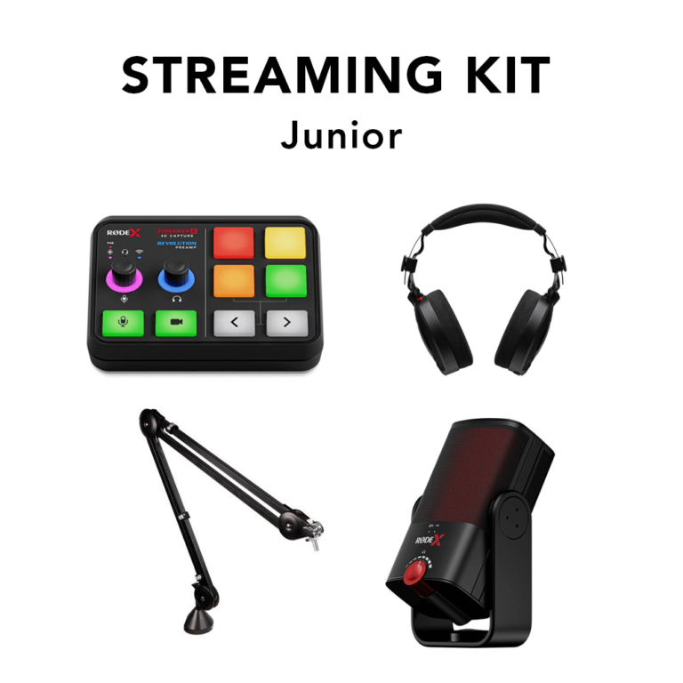 Rode Gamer Streaming Kit Junior ערכת סטרימינג לגיימרים Rode Gamer Streaming Kit Junior ערכת סטרימינג לגיימרים