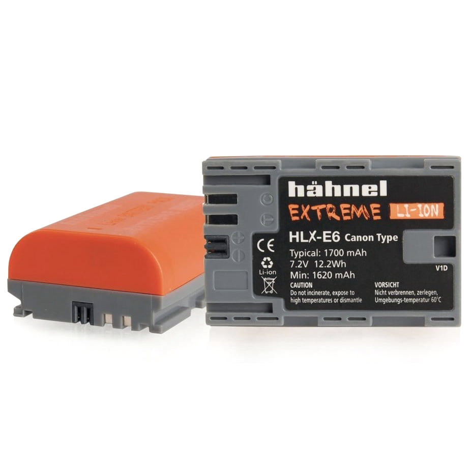 סוללת Hahnel HLX-E6 חלופית ל-Canon LP-E6 סוללת Hahnel HLX-E6 חלופית ל-Canon LP-E6