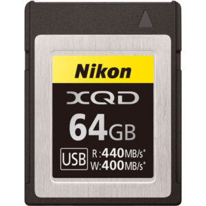 כרטיס זיכרון Nikon 64GB XQD כרטיס זיכרון Nikon 64GB XQD