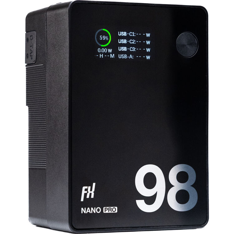 סוללה FXLION NANO PRO 14.8V/98Wh V-Mount סוללה FXLION NANO PRO 14.8V/98Wh V-Mount