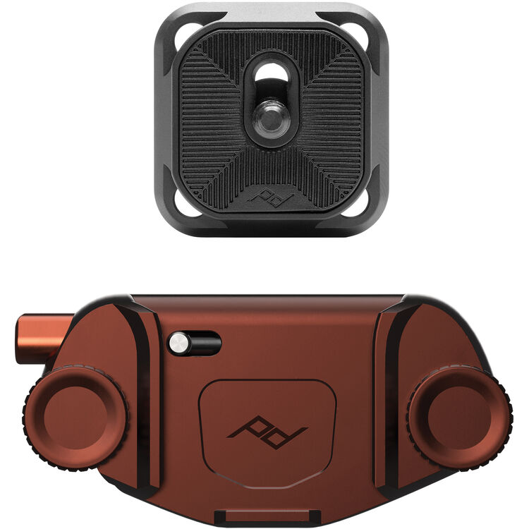 קליפס למצלמה Peak Design Capture V3 כולל פלטה – בורדו Eclipse קליפס למצלמה Peak Design Capture V3 כולל פלטה – בורדו Eclipse