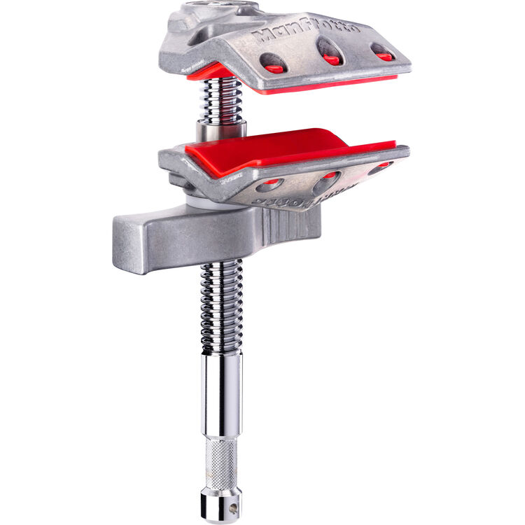 Manfrotto End Vice Jaw Clamp בגודל 2״ קלאמפ תופסן מקצועי לציוד תאורה וגריפ Manfrotto End Vice Jaw Clamp בגודל 2״ קלאמפ תופסן מקצועי לציוד תאורה וגריפ