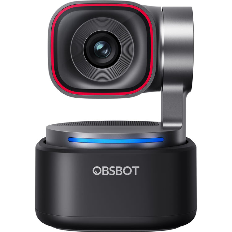 מצלמת רשת OBSBOT Tiny 3 AI-Powered PTZ 4K Webcam מצלמת רשת OBSBOT Tiny 3 AI-Powered PTZ 4K Webcam
