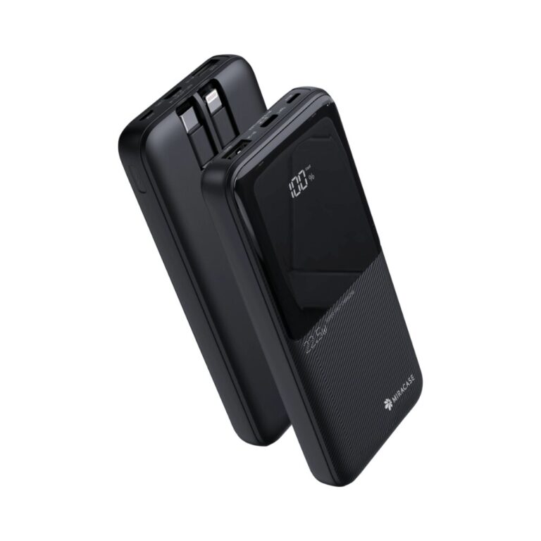 סוללת גיבוי Miracase MPB10PD22.5W2CB בקיבולת 10,000mAh סוללת גיבוי Miracase MPB10PD22.5W2CB בקיבולת 10,000mAh