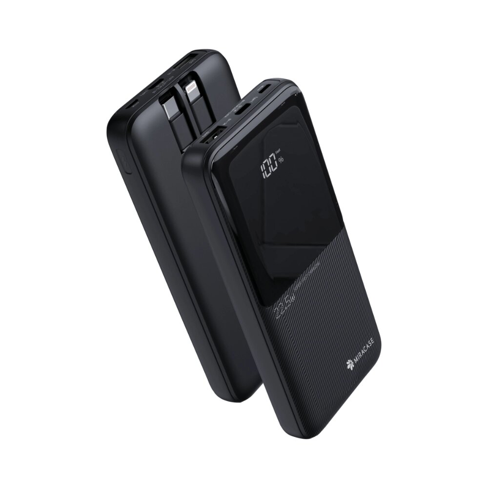 סוללת גיבוי Miracase MPB10PD22.5W2CB בקיבולת 10,000mAh סוללת גיבוי Miracase MPB10PD22.5W2CB בקיבולת 10,000mAh