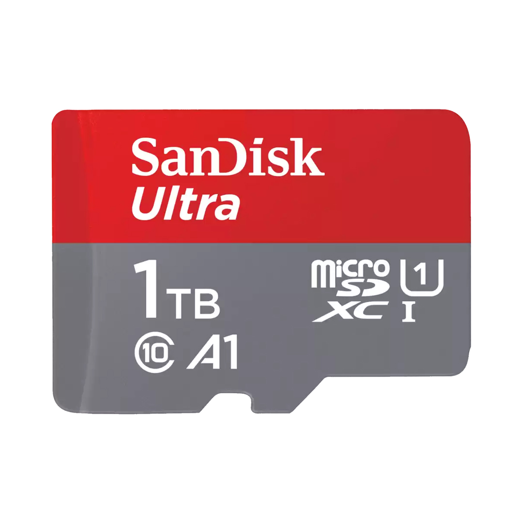 כרטיס זיכרון SanDisk Ultra Micro SD 1TB 150mb/s כרטיס זיכרון SanDisk Ultra Micro SD 1TB 150mb/s