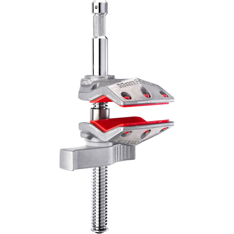 Manfrotto End Vice Jaw Clamp בגודל 3״ קלאמפ תופסן מקצועי לציוד תאורה וגריפ Manfrotto End Vice Jaw Clamp בגודל 3״ קלאמפ תופסן מקצועי לציוד תאורה וגריפ